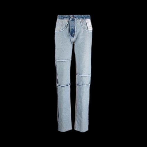 MM6 Maison Margiela Inside Out Reversed Jeans 'Blue'