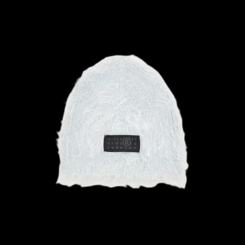 MM6 Maison Margiela Furry Beanie 'Light Grey'