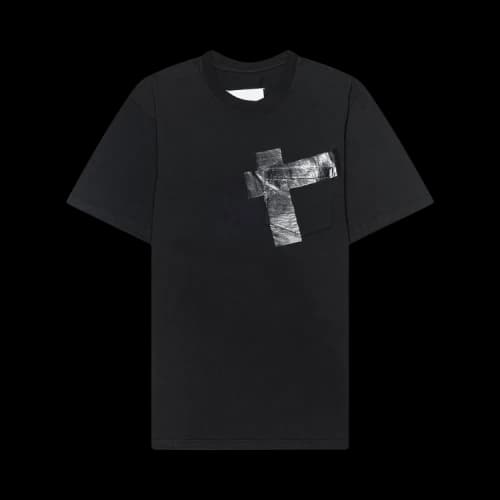 Maison Margiela Pocket T-Shirt With Tape Details 'Black'