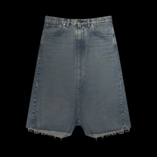 Maison Margiela Extra Long Denim Shorts 'Denim/Blue'