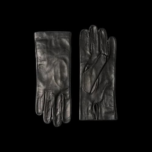 Maison Margiela Leather Gloves 'Black'
