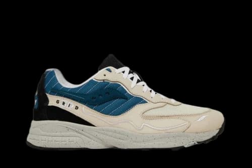 Saucony 3D Grid Hurricane Cream Blue
