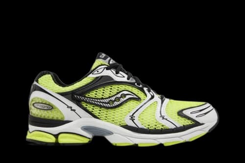 Saucony ProGrid Triumph 4 Yellow Silver