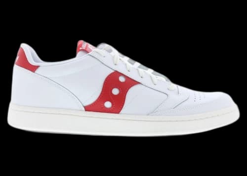 Saucony Jazz Court PU White Red