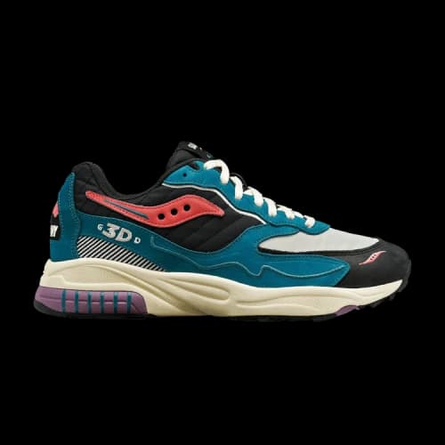 Saucony 3D Grid Hurricane 'Green Black'