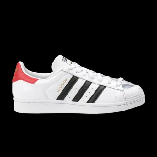 Nigo x adidas Superstar Bearfoot 'White Scarlet'
