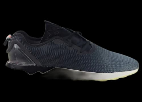 adidas ZX Flux ADV Assymetrical Black Blue Glow