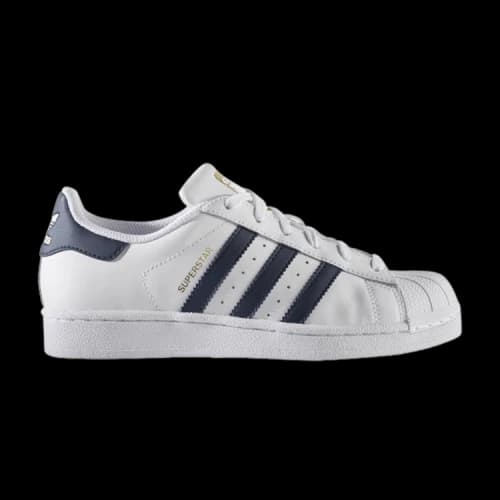Adidas Superstar Foundation J 'White Collegiate Navy'