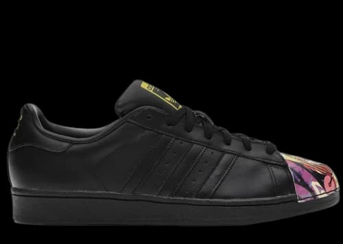 adidas Superstar Supershell Pharrell Black Yellow
