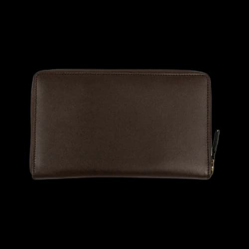 Comme des Garçons Leather Travel Organizer Wallet 'Brown'