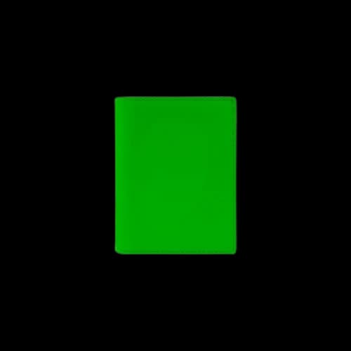 Comme des Garçons Wallet Super Fluo Wallet 'Green/Orange'