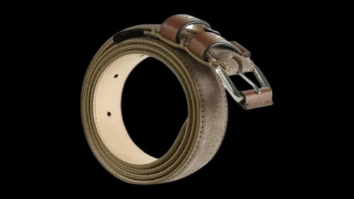 Maison Margiela 25mm Belt Tan
