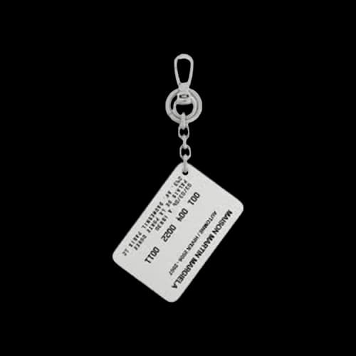 Maison Margiela Keyring Card 'Black'
