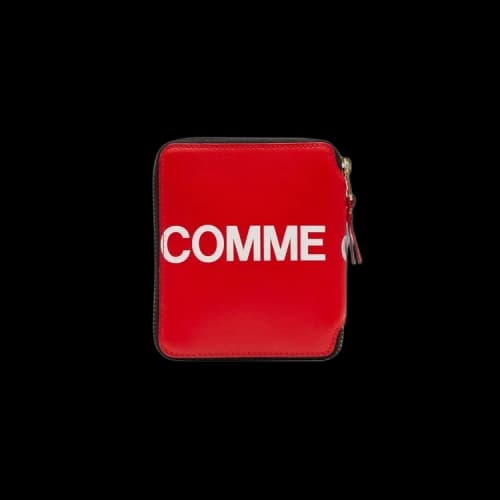 Comme des Garçons Huge Logo Wallet 'Red'