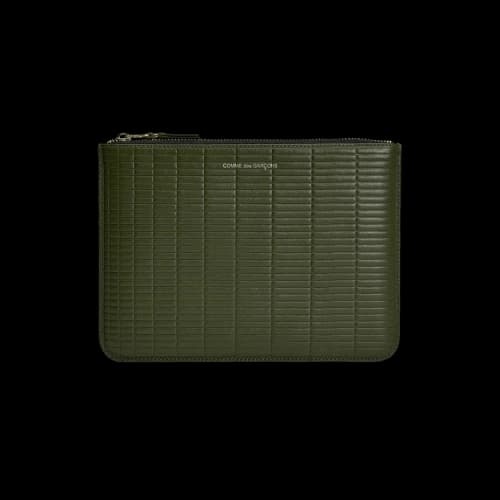 Comme des Garçons Brick Line Wallet 'Khaki'