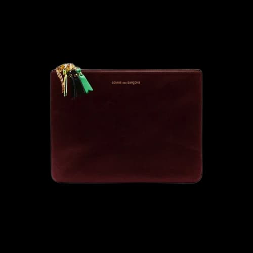 Comme des Garçons PLAY Zipper Pull Wallet 'Red'