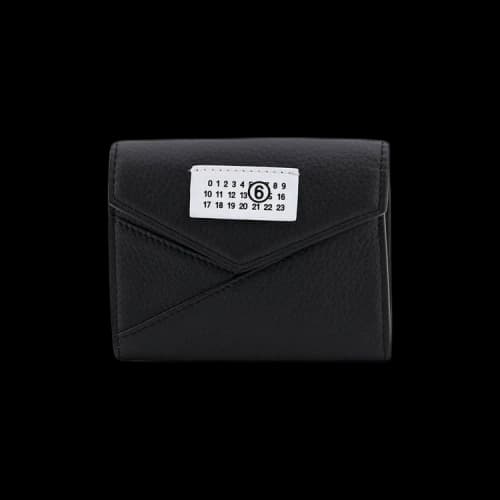MM6 Maison Margiela Japanese 6 Flap Wallet 'Black'
