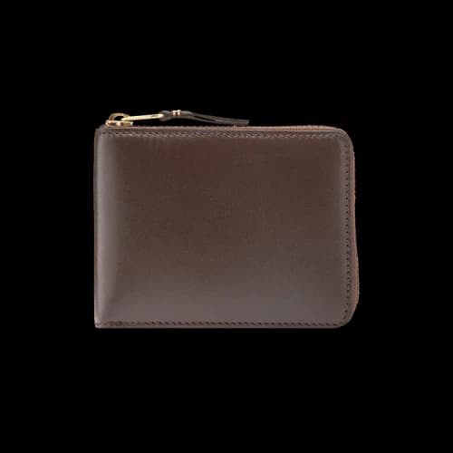 Comme des Garçons Wallet Classic Leather Line U-Zipper Wallet 'Brown'