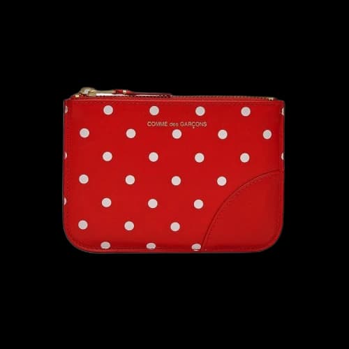 Comme des Garçons Polka Dot Printed Wallet 'Polka Dot Black'