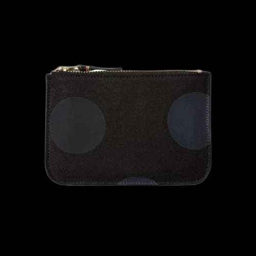Comme des Garçons Wallet Rubber Dot Wallet 'Black'
