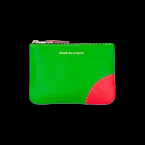 Comme des Garçons Super Fluo Wallet 'Green'