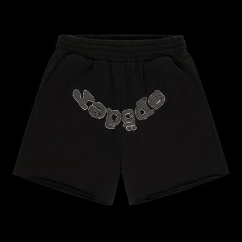 Sp5der Og Web V2 Rhinestone Short 'Black'