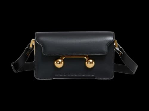 Marni Mini Shoulder Bag Black