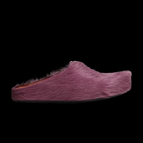 Marni Fussbett Sabot 'Prune Violet'
