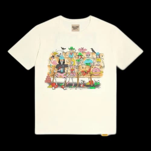 Gallery Dept. Skeleton Beach Theatre Tee 'Light Archival White'