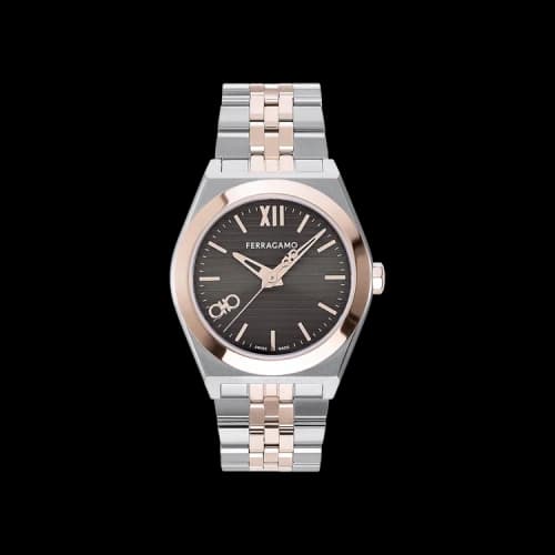 Ferragamo Vega New Bracelet Watch 'Two Tone'
