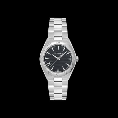 Ferragamo Vega Upper East Bracelet Watch 'Stainless Steel'