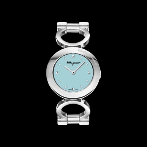 Ferragamo Gancini Bracelet Watch 'Stainless Steel'