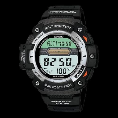CASIO Male OUTGEAR Japan / South Korea Fashion Sports Black Digital