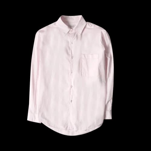 Lemaire Regular Long-Sleeve Shirt 'Light Pink'