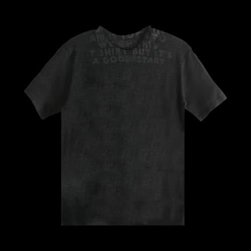 MM6 Maison Margiela Crewneck T-Shirt 'Off Black'