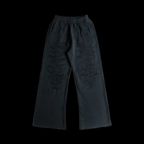 MM6 Maison Margiela Destroyed Relaxed Fit Sweatpants 'Black'