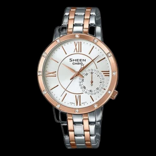 CASIO SHEEN Series quartz Stainless Steel Strap