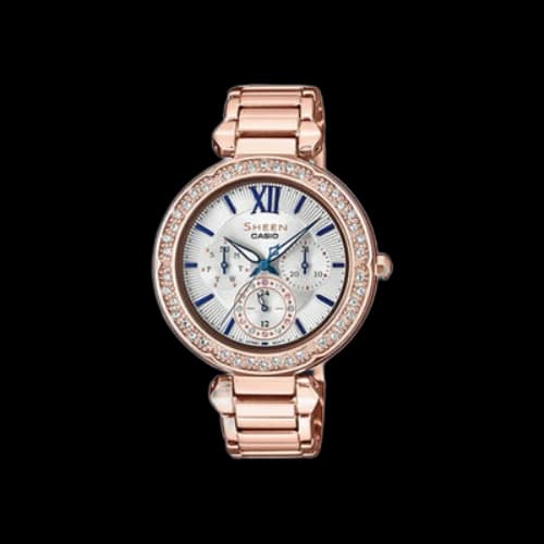 CASIO SHEEN Series Quartz Gold PinkRedGold Analog