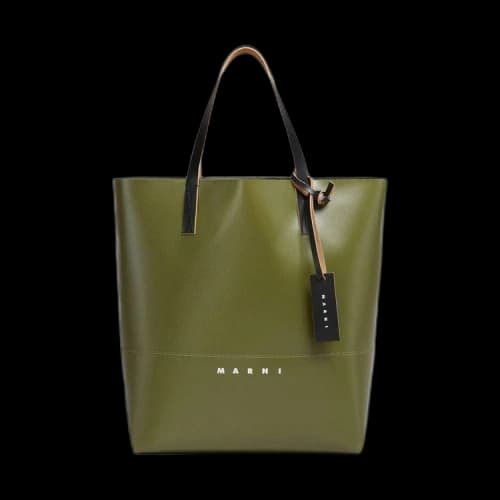 Marni Tribeca Shopping Bag 'Green'