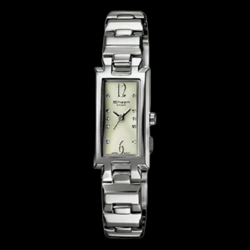 CASIO SHEEN Waterproof CreamYellow Analog