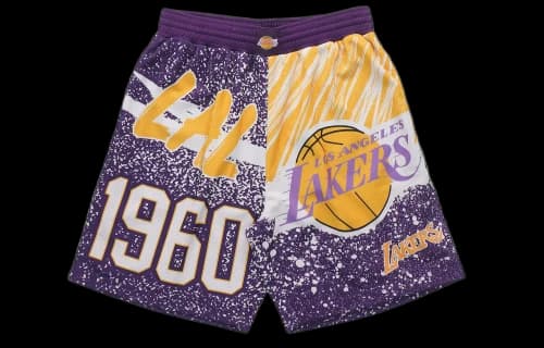 Mitchell & Ness x NBA Jumbotron Sublimated Shorts 'Los Angeles Lakers'