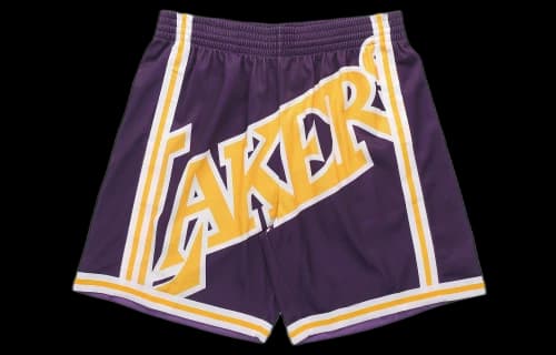 Mitchell & Ness x NBA Big Face Shorts 'Los Angeles Lakers'