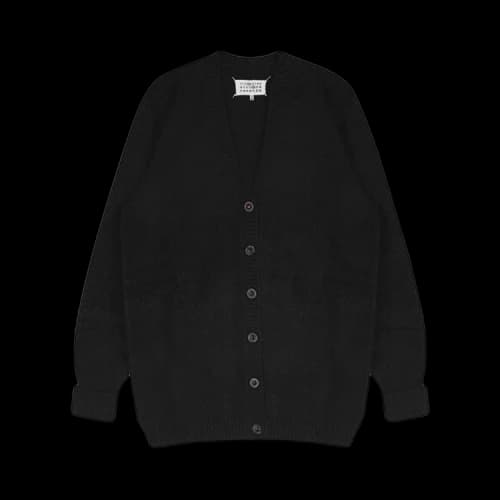 Maison Margiela Oversized Piled Cardigan 'Black'