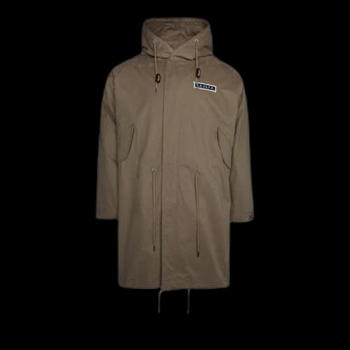 Fred Perry x Raf Simons Printed Parka 'Almond'