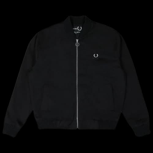 Fred Perry x Raf Simons Printed Bomber Jacket 'Black'
