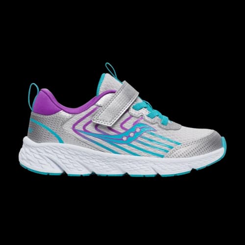 Saucony Wind 3.0 A/C Big Kid 'Silver Turquoise'