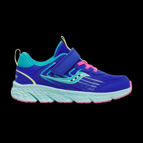 Saucony Wind 3.0 A/C Big Kid 'Purple Turquoise'