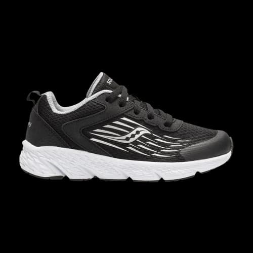 Saucony Wind Lace Big Kid 'Black'