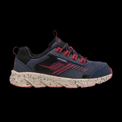Saucony Wind Shield Kids 'Navy Red'