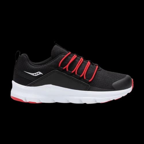 Saucony Stretch & Go Big Kid 'Black'